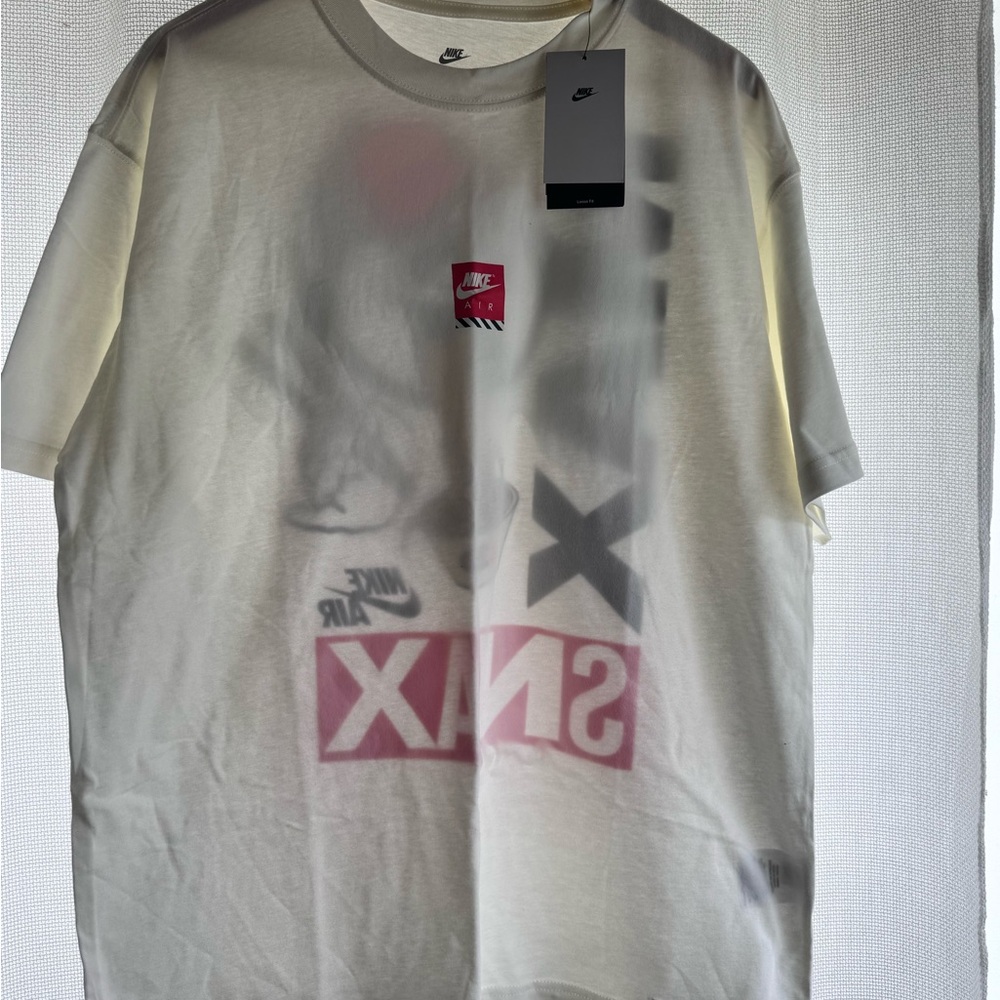 Nike Air White and Red T-Shirt